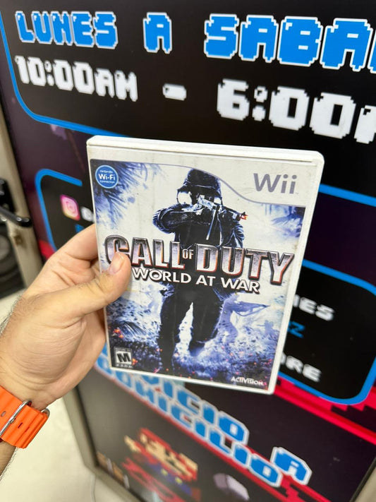 Call Of Duty World At War  - Nintendo Wii