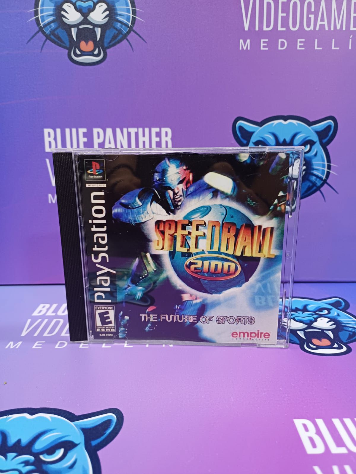 Speedball - Playstation 1 Juego original label custom