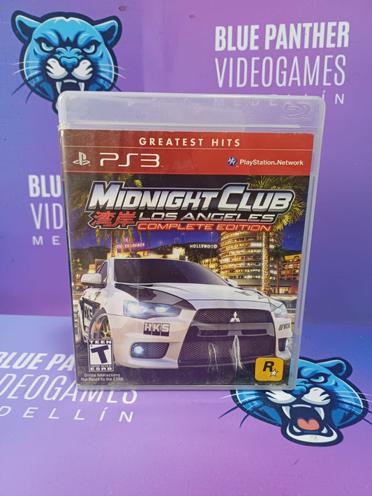 Midnight Club - Playstation 3