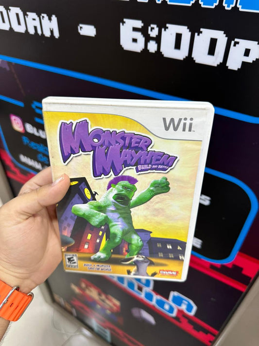 Monster Mayhem Build And Battle  - Nintendo Wii