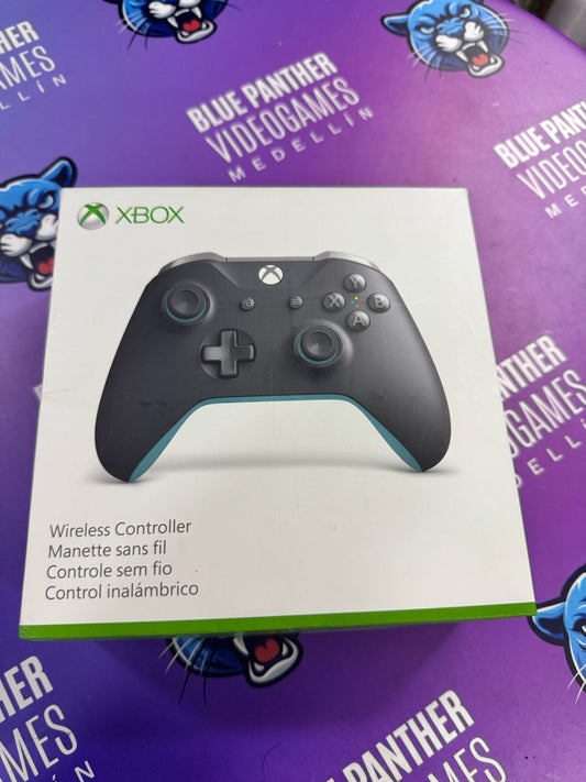 Control Xbox One Gris y Azul
