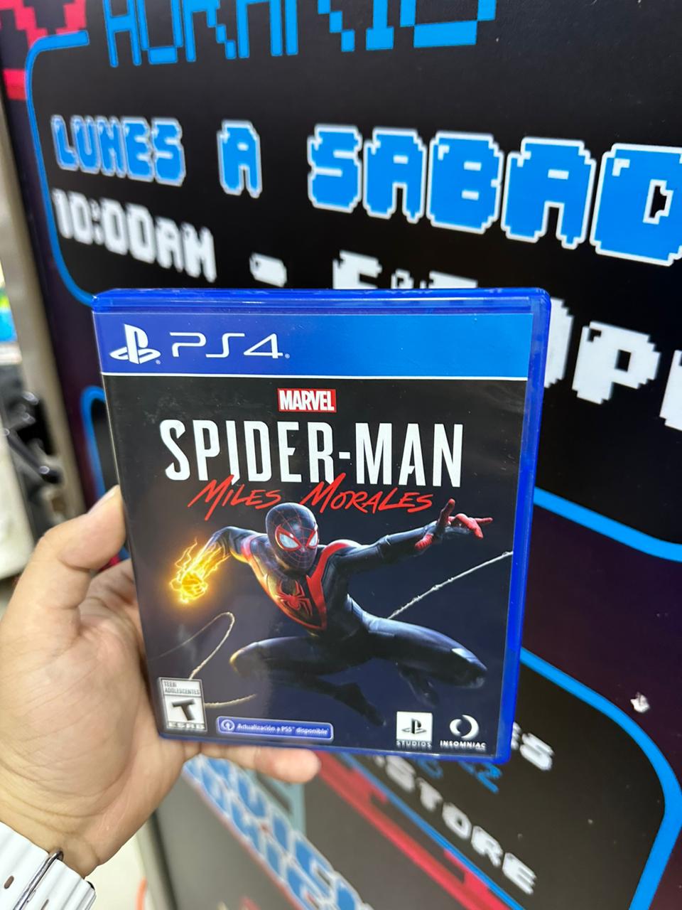 Spiderman Miles Morales - Playstation 4