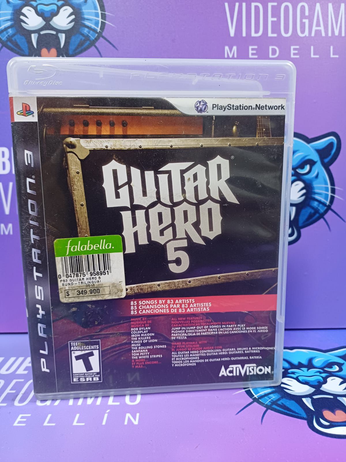 Guitar Hero 5 - Playstation 3