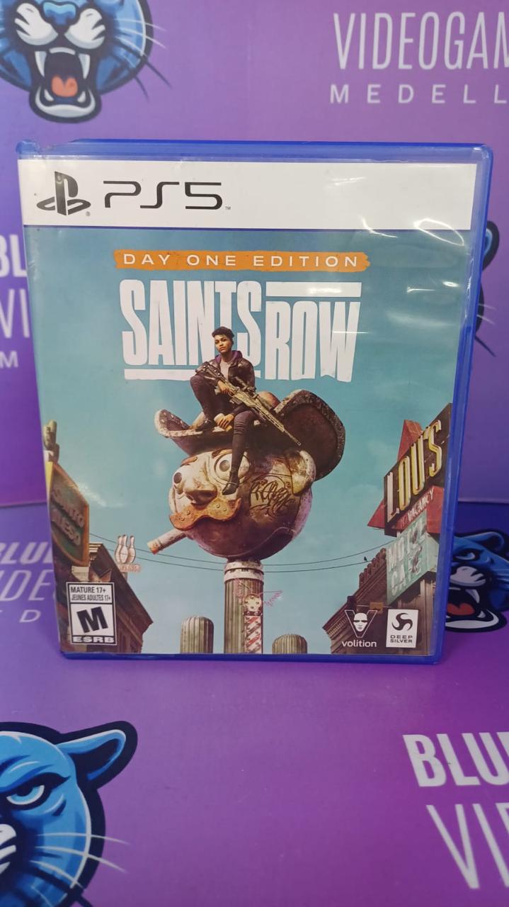 Saint Row caja quebradita - Playstation 5