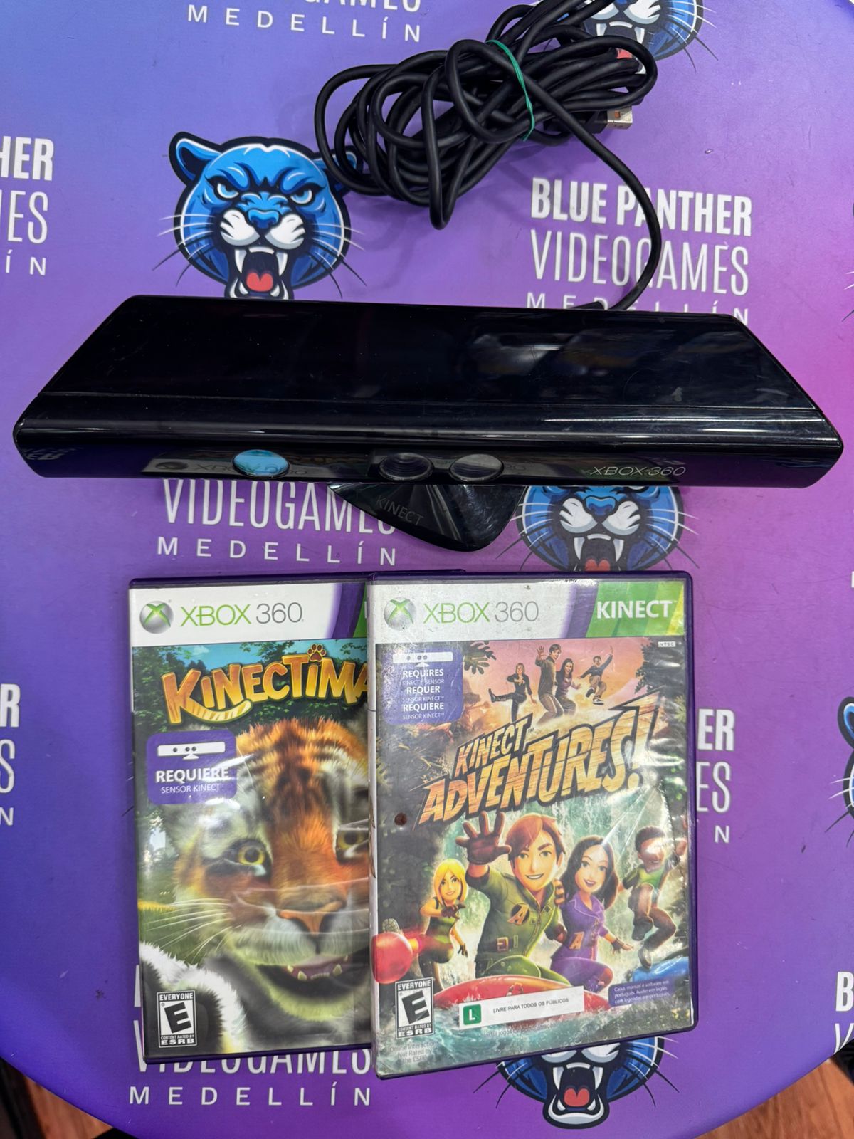 Combo 3 Kinect + 2 juegos – bluepanthervideogames