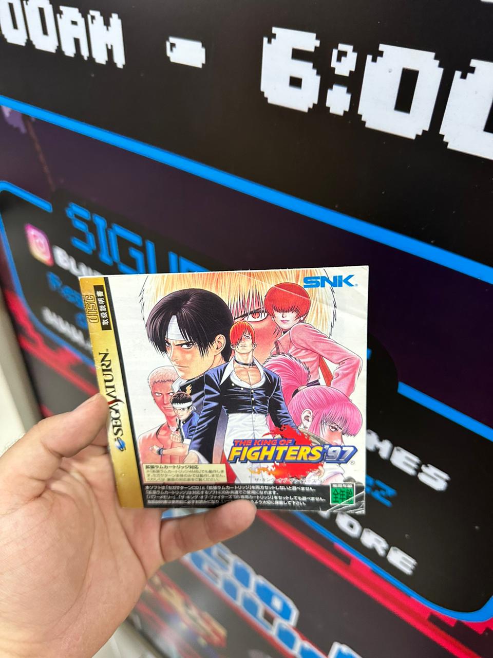 The King Of Fighters 97 Manual - Sega Saturn