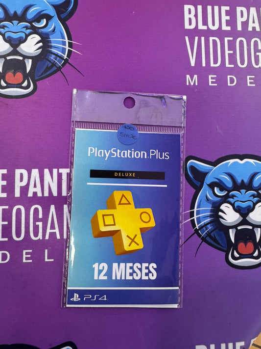 PS Plus Deluxe 12 meses - PS5 (juegos inglés)