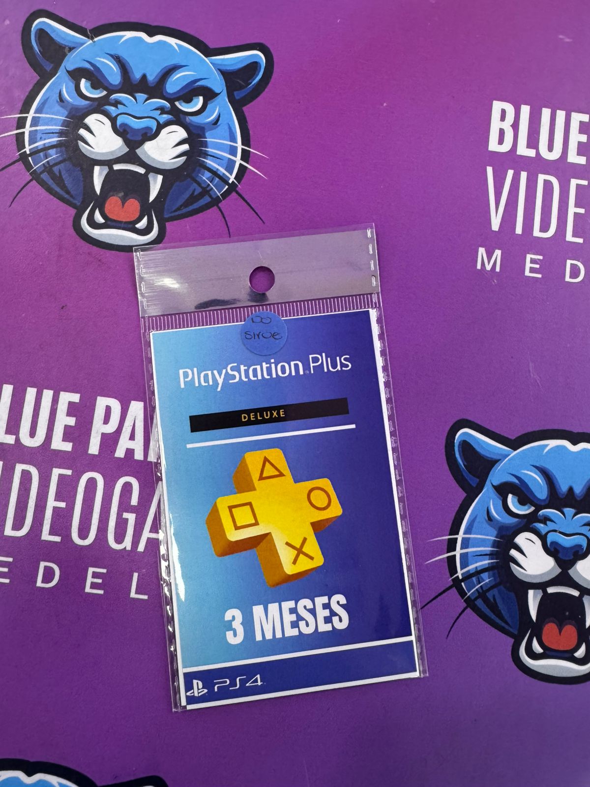 PS Plus Deluxe 3 meses (juegos inglés)