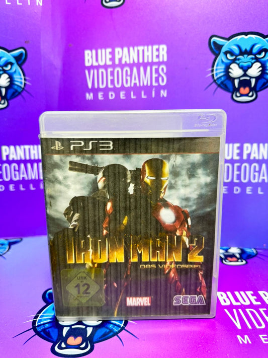 Iron Man 2 cover custom - Playstation 3