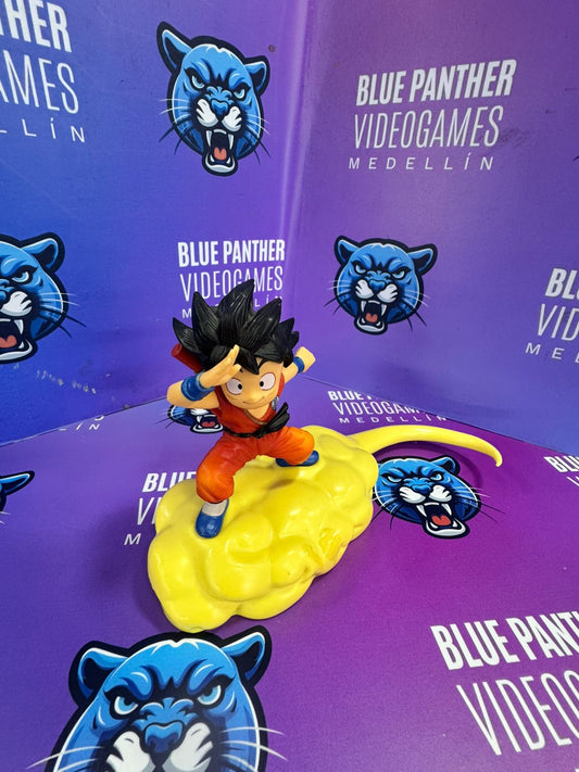 Goku pequeño en nube