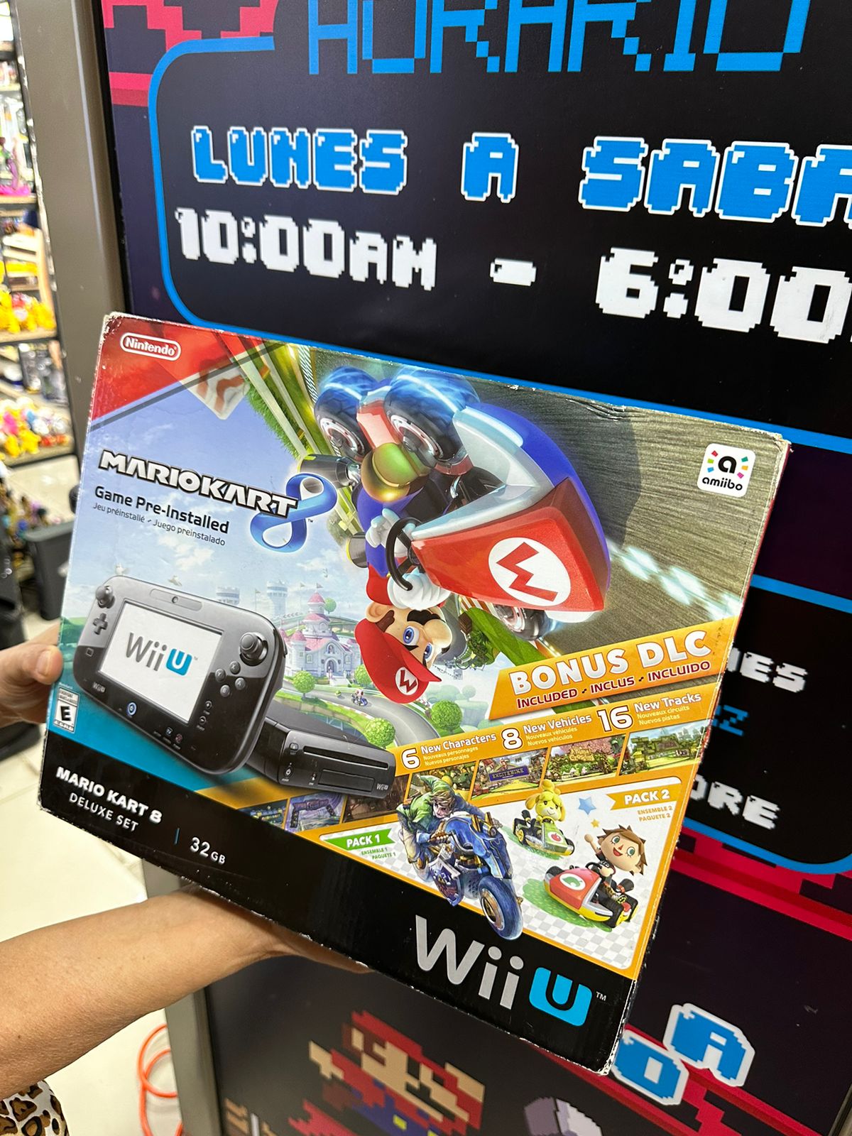 Nintendo Wii U Deluxe con Mario Kart