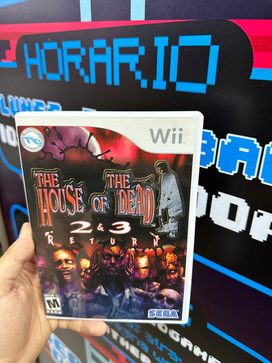 The House Of The Dead 2 y 3  return - Nintendo Wii