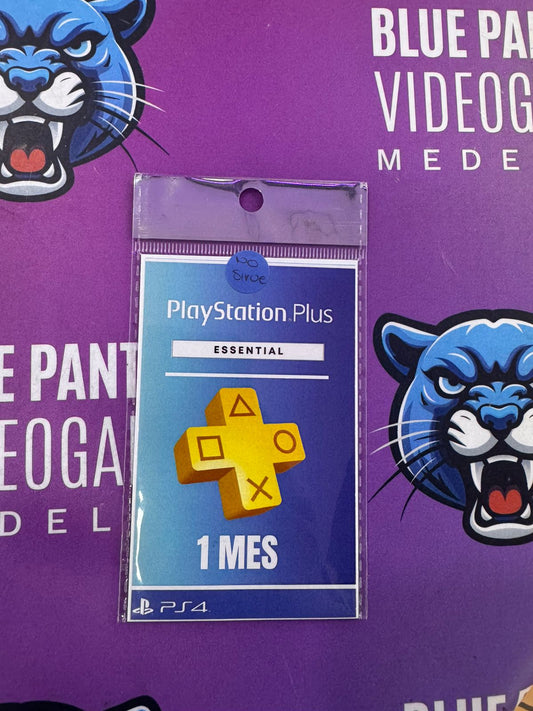 PS Plus Essential 1 mes (juegos inglés)