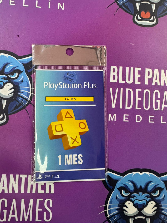PS Plus Extra 1 mes (juegos inglés)