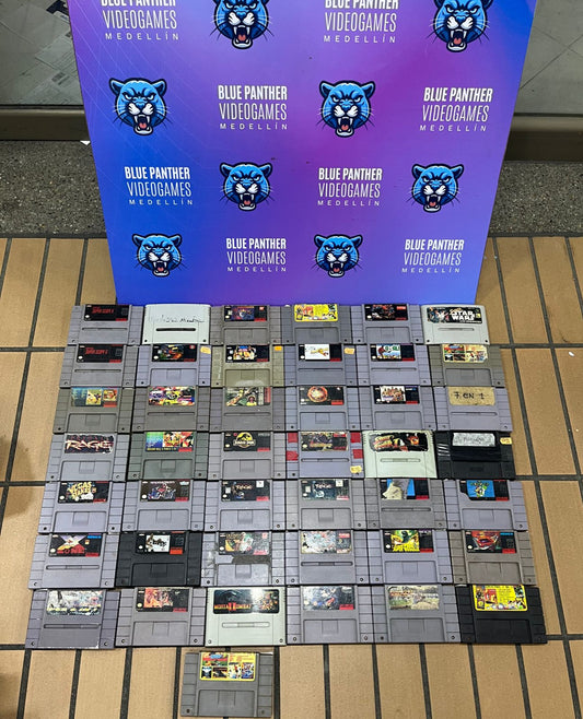 Juegos SNES desde 15.000 c/u