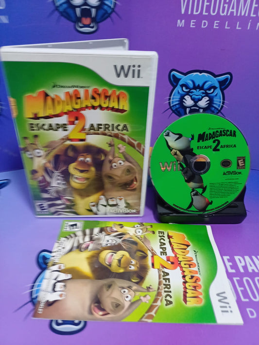 The madagascar 2 - Nintendo wii