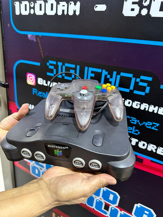 Nintendo 64 con 1 control Atomic