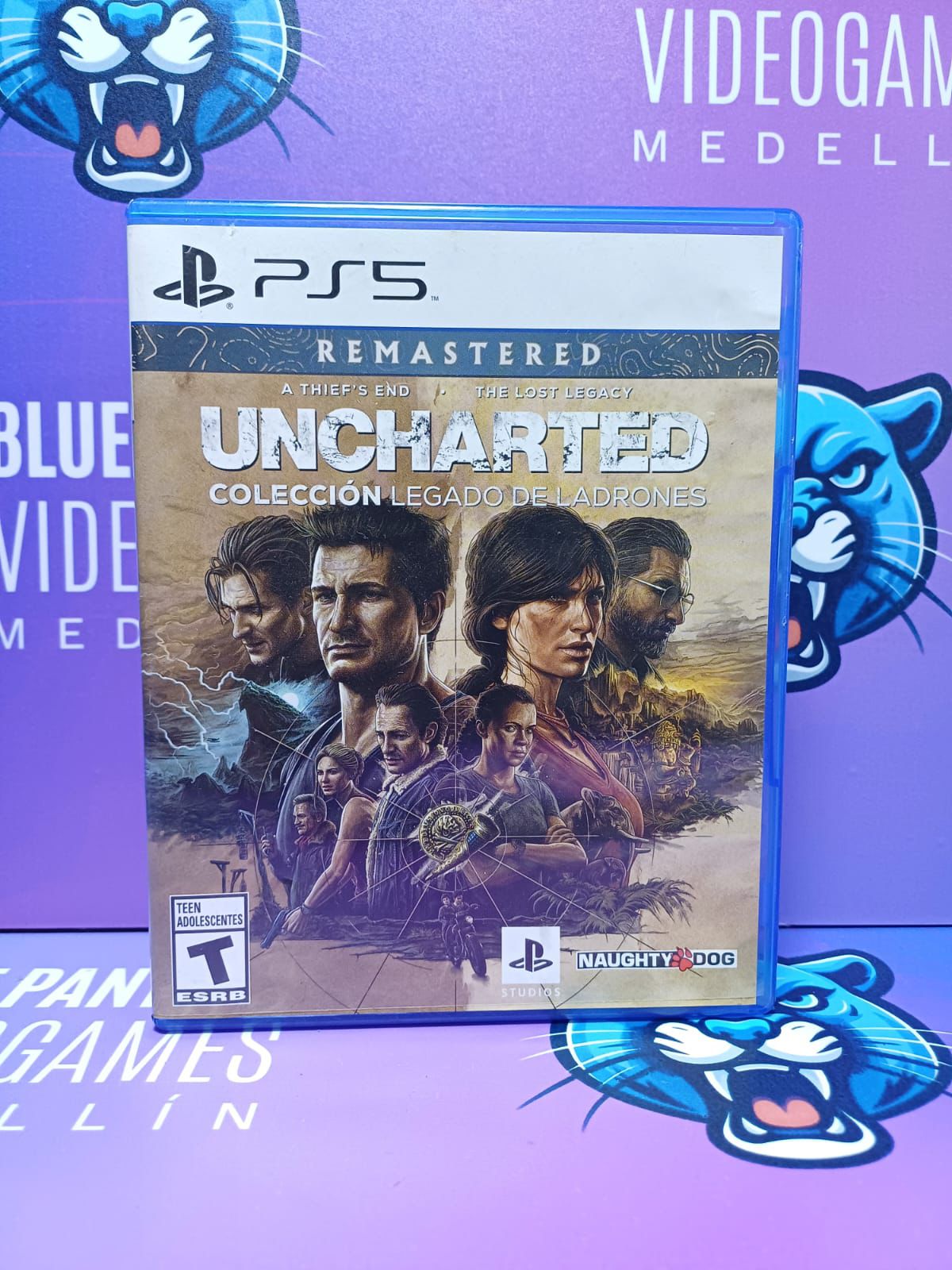 Uncharted Colección Remastered - Playstation 5