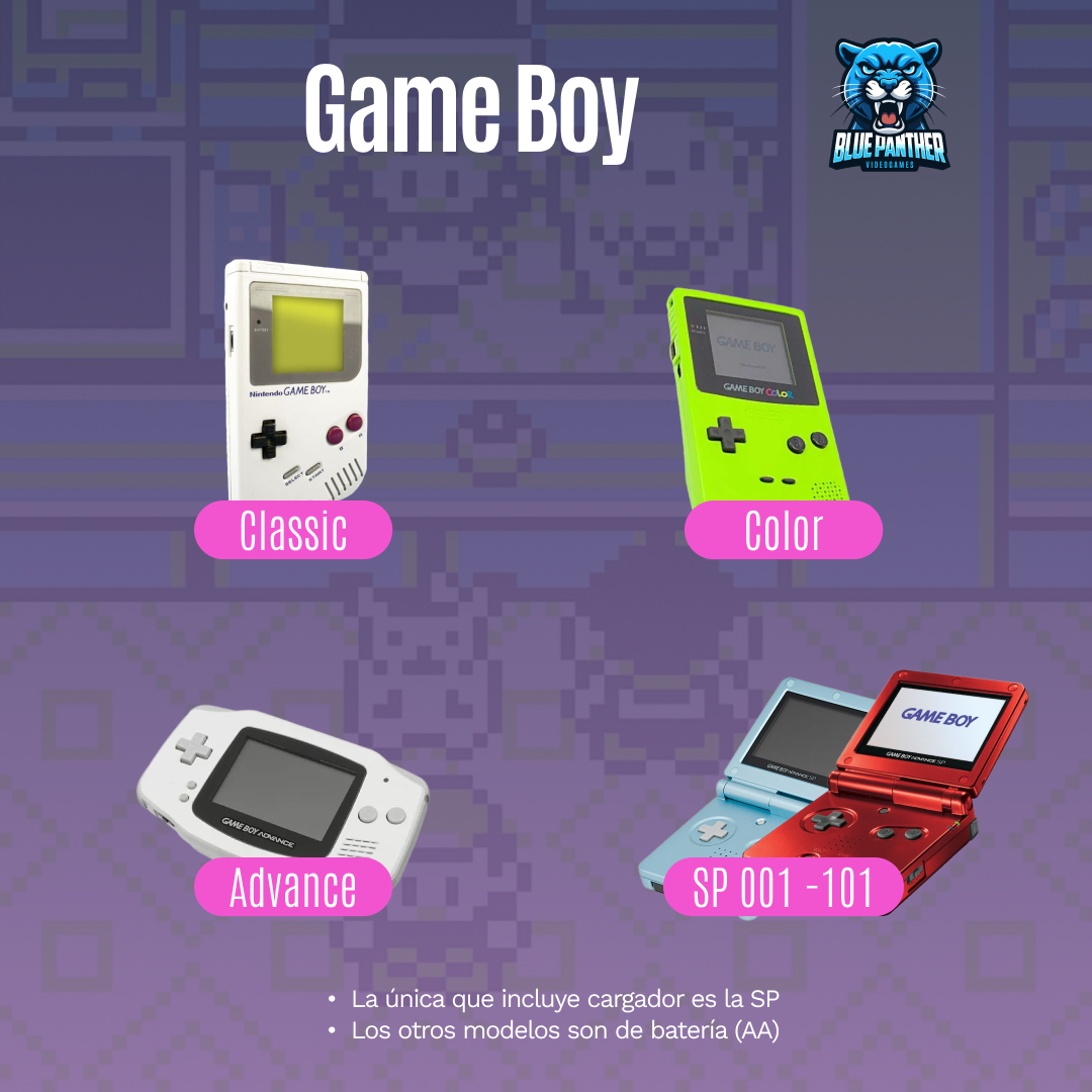 Game Boy SP 001 Rojo