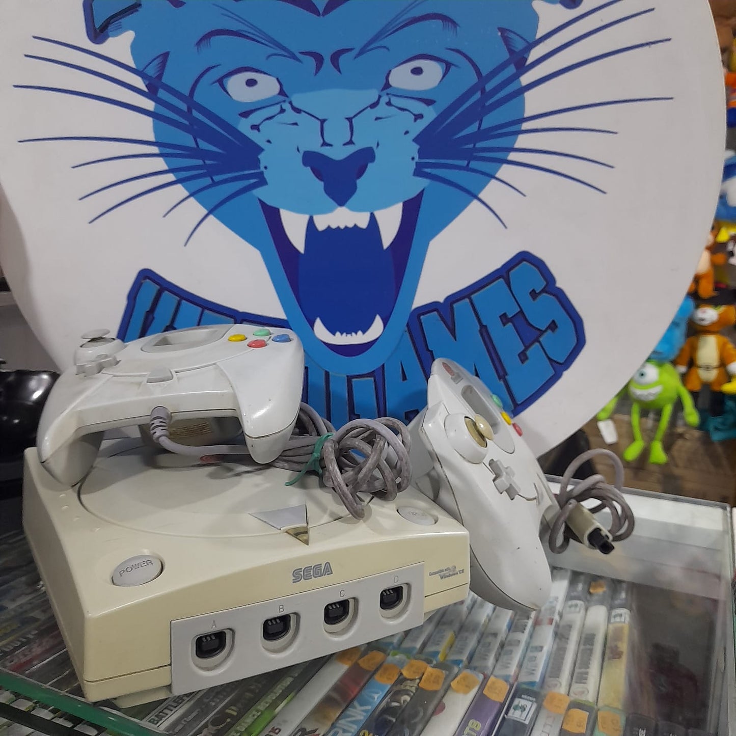 Sega Dreamcats Leyendo Copias 2 Controles