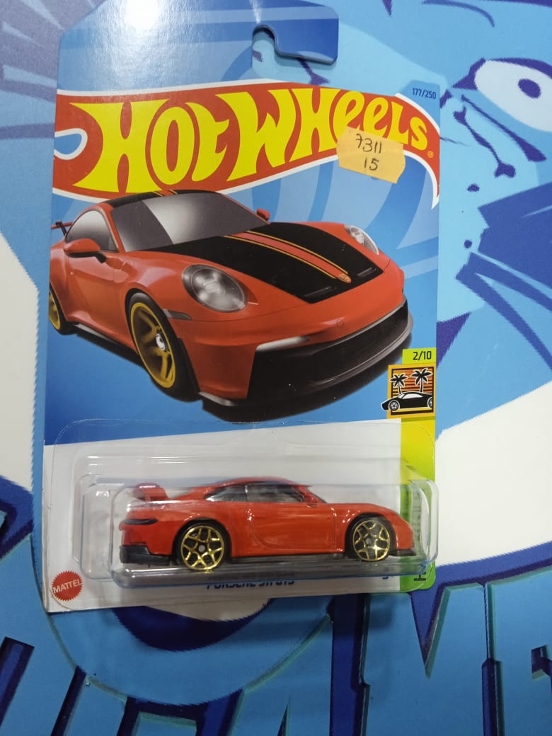 Hotwheel Porsche 911 G13 rojo