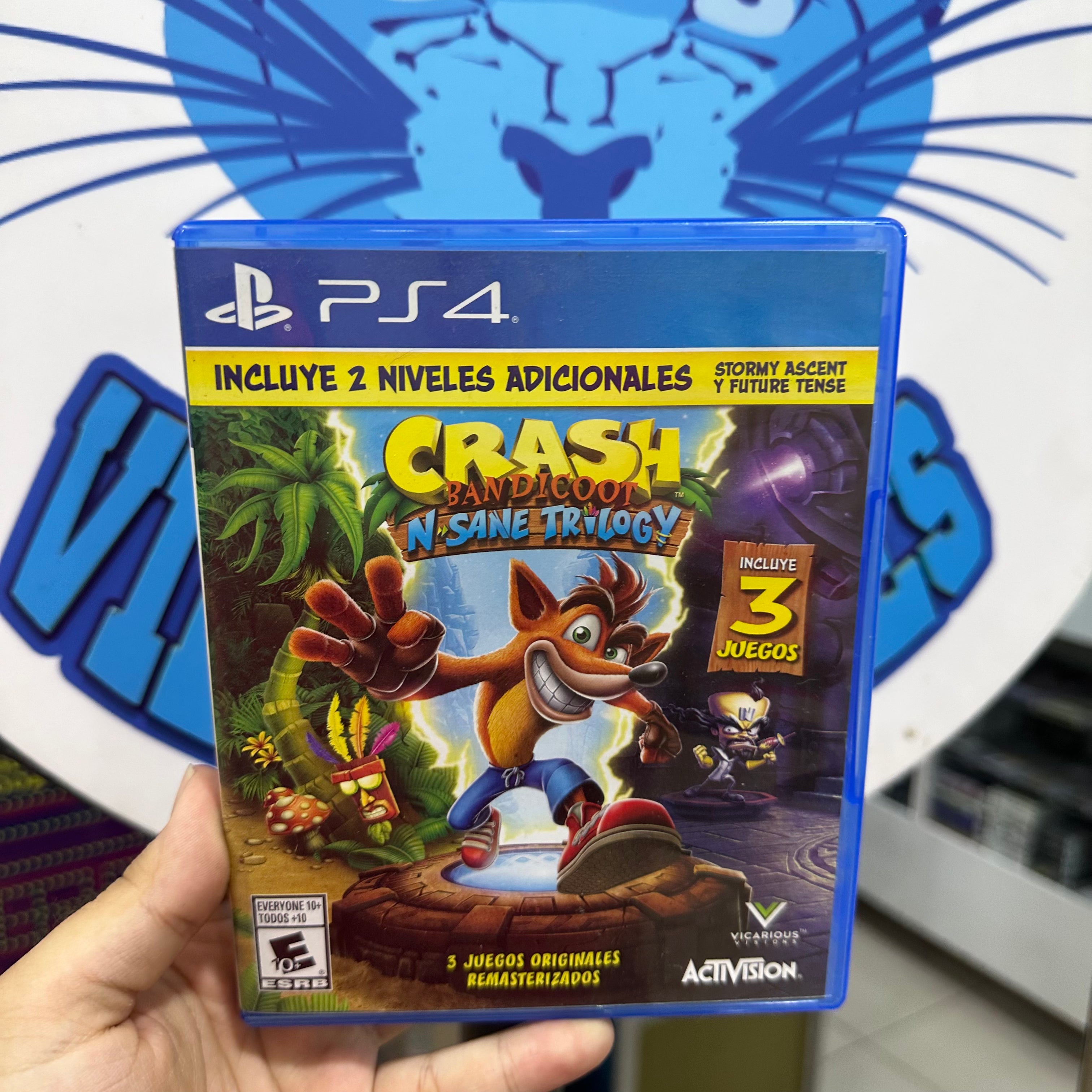 Jeu Crash Bandicoot Sur PS4 – Sony PlayStation 4, Complet, Très Bon état, PAL