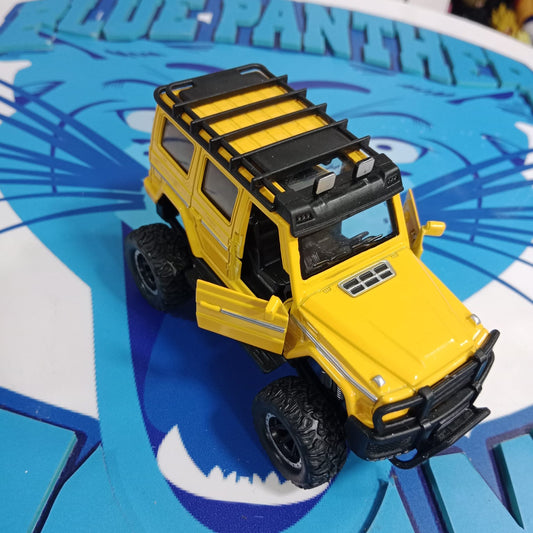 Camioneta Diecast 4x4 amarilla