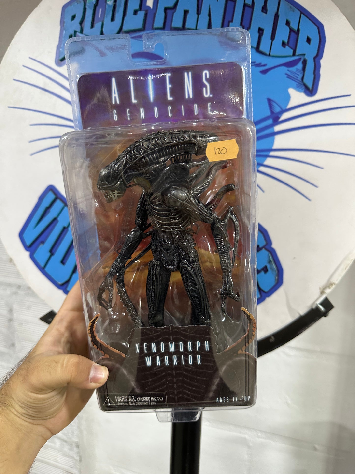 Alien Xenomorph Warior Warning Neca