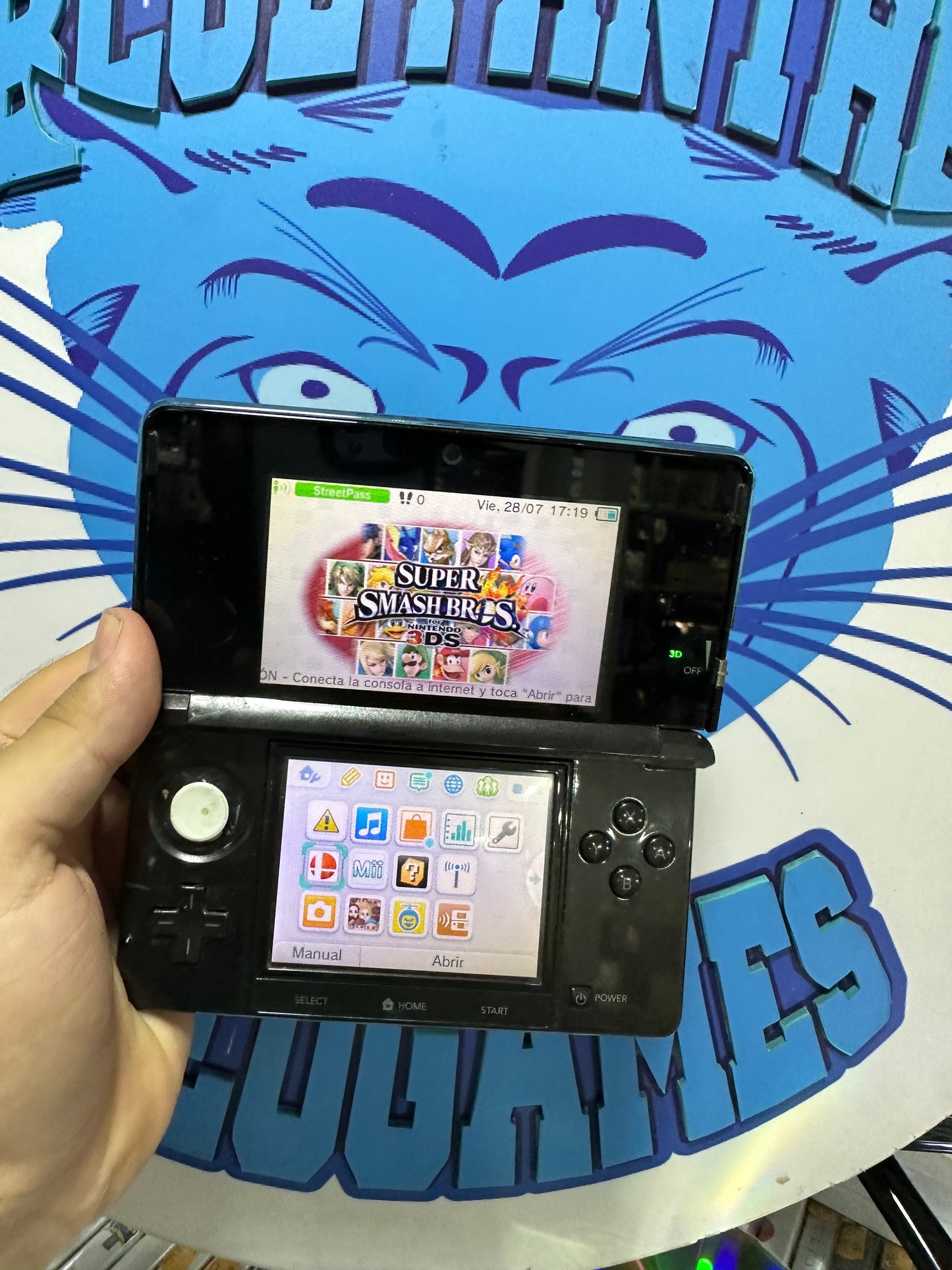 3ds Old con cargador