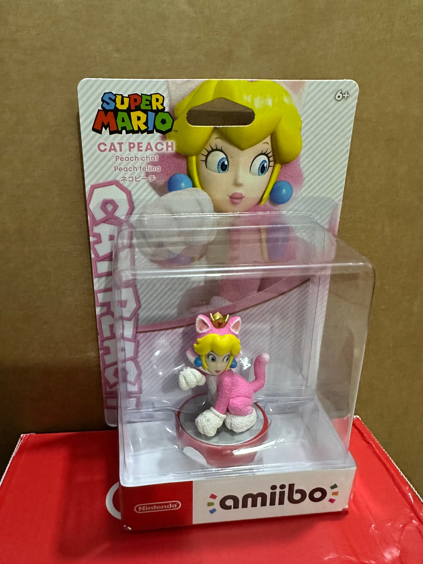 Ammibo Cat Peach Nuevo