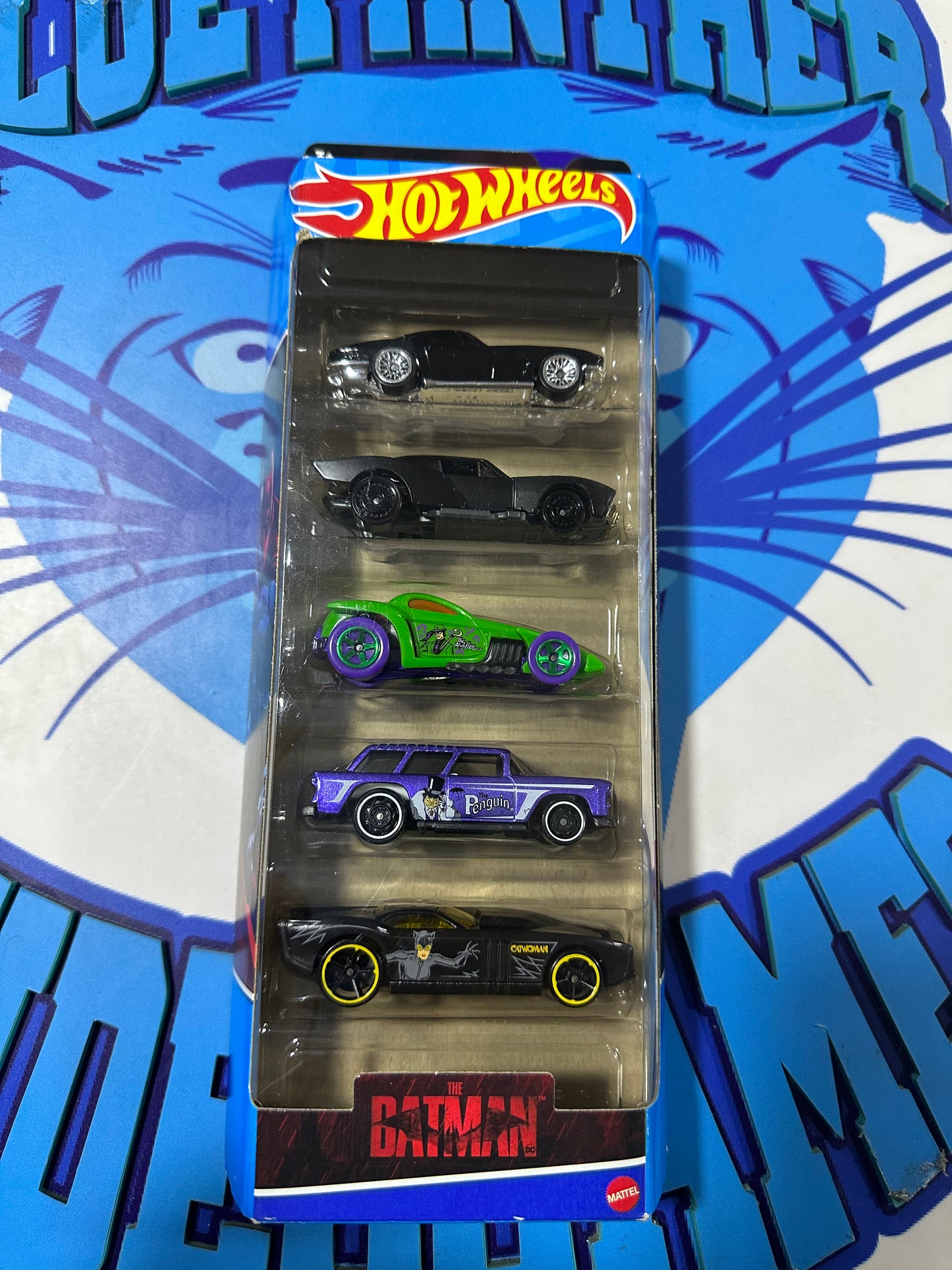 Pack Hotwheels x5 The batman