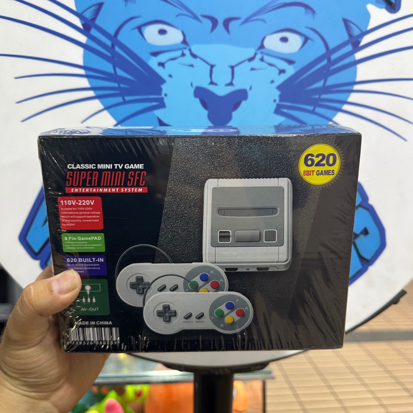 Snes mini -Trae juegos 620 de nes