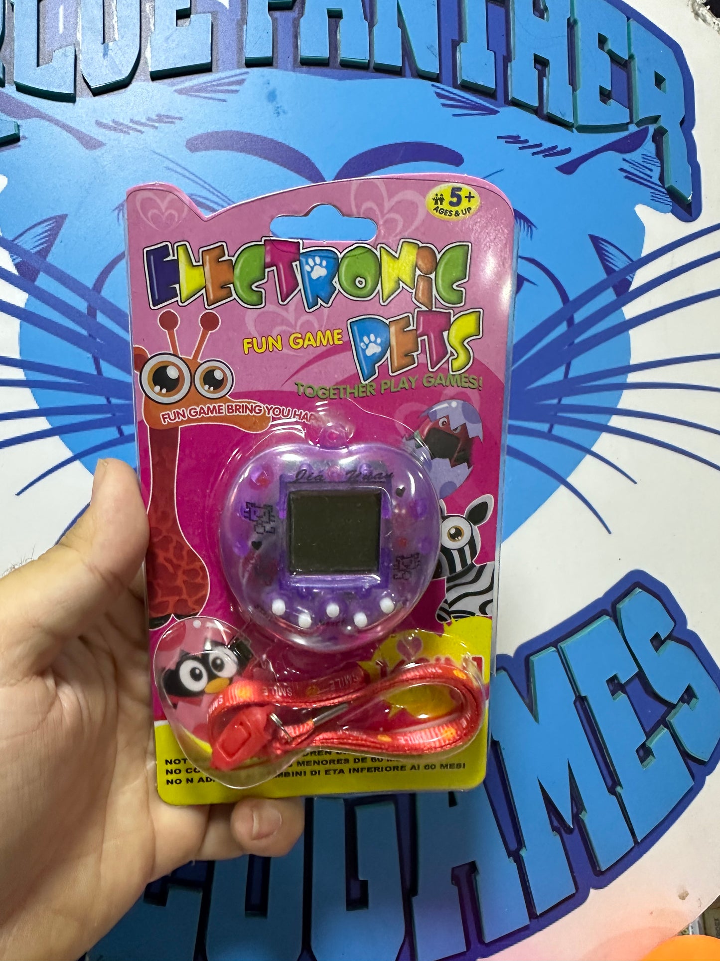 Eletronic Pets Morado -Tamagotchi