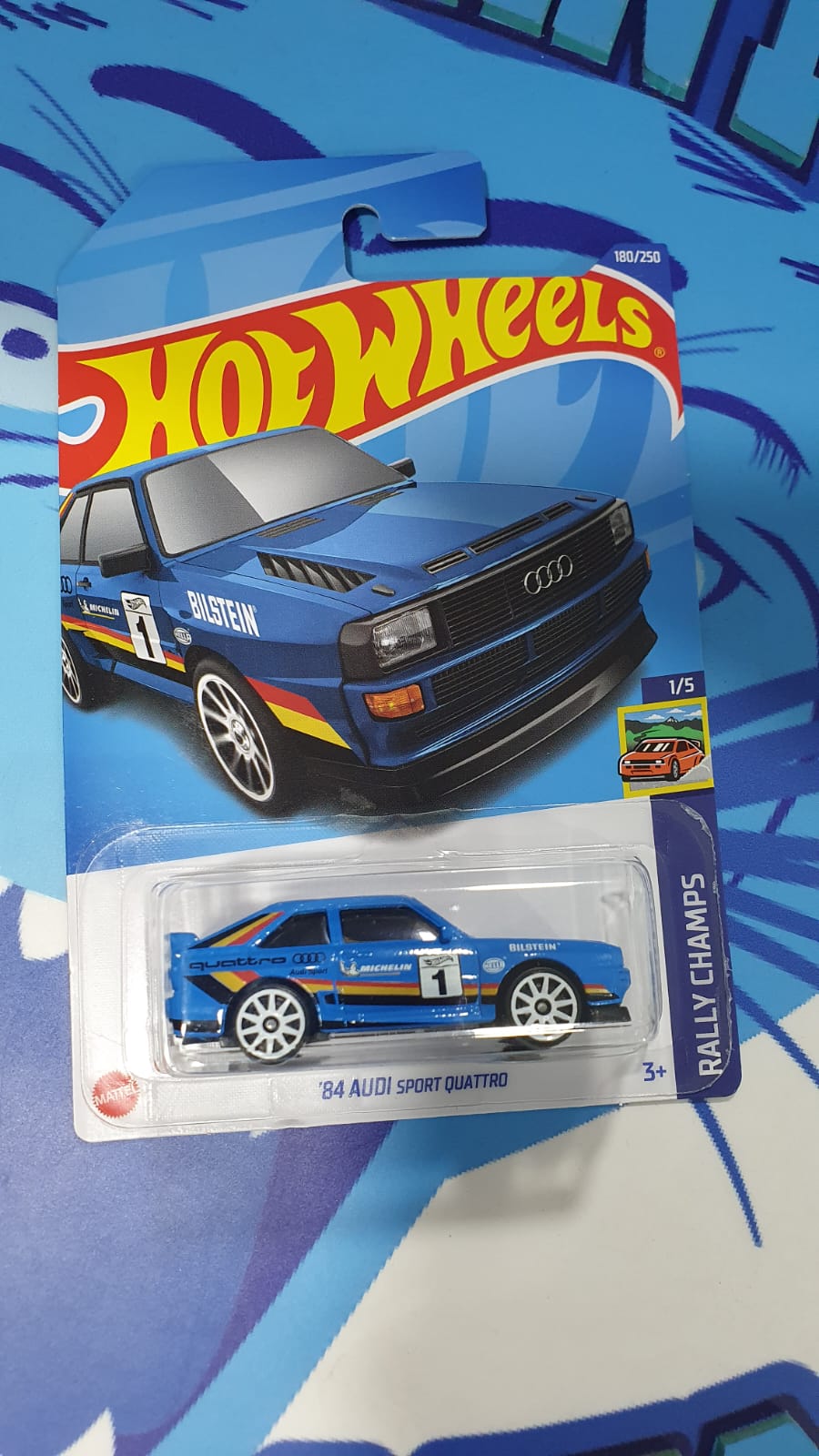 Hotwheel 84 audi sport quattro