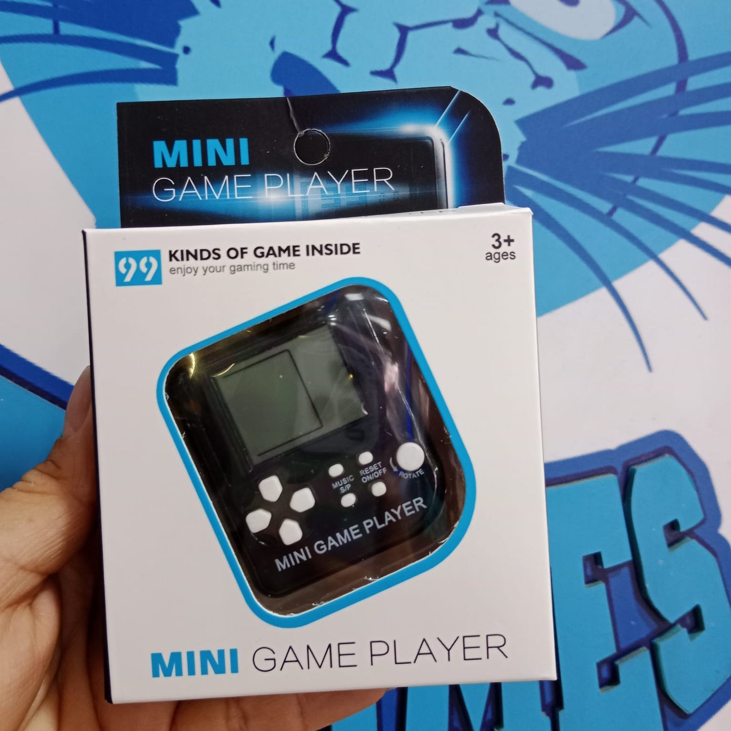 Llavero Mini game player