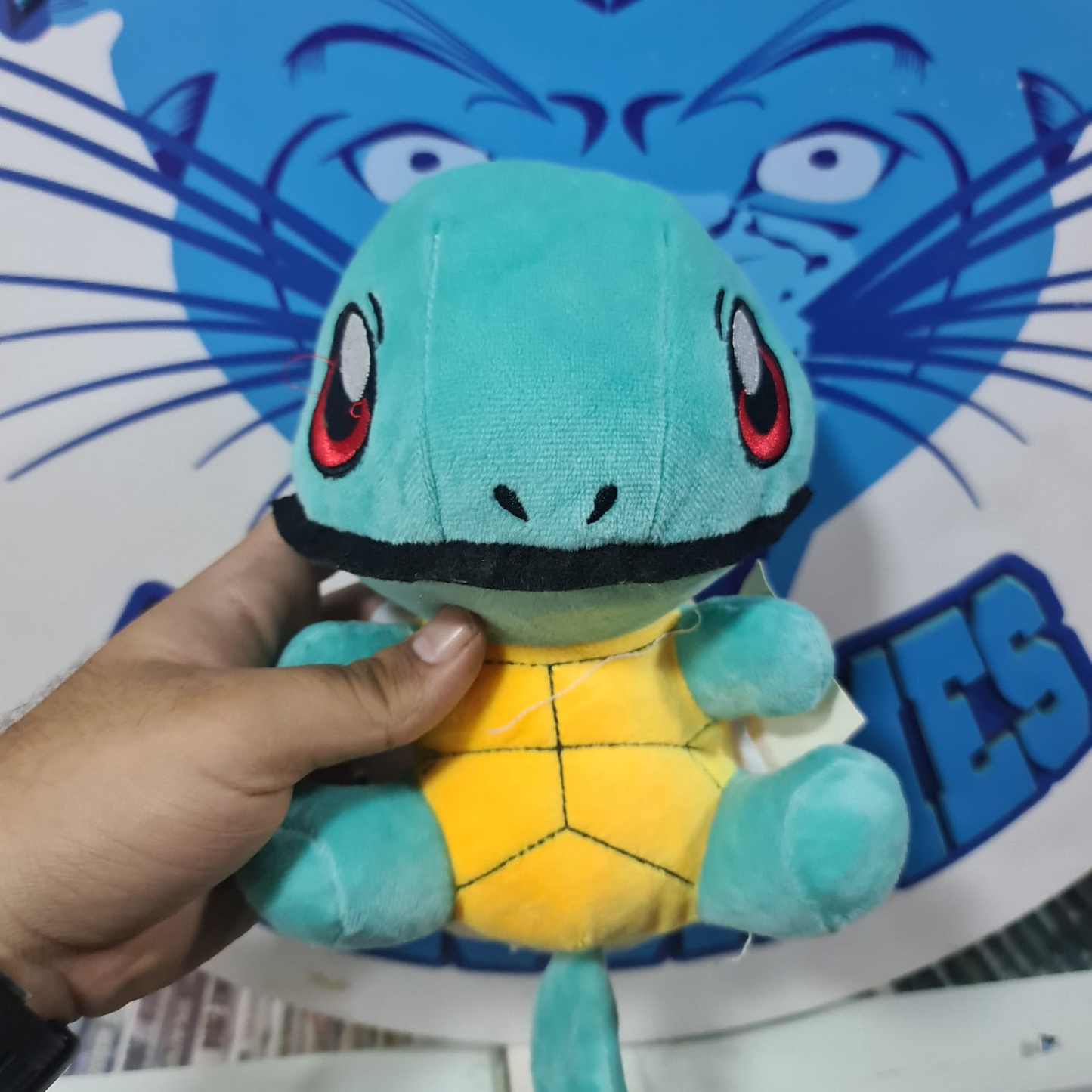 Squirtle Peluche Cara feliz Peque