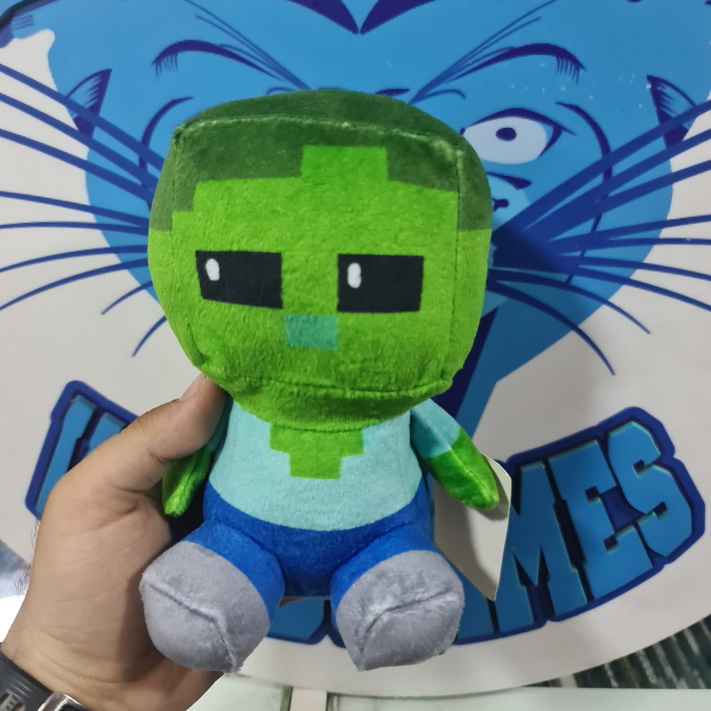 Peluche Minecraft Zombie