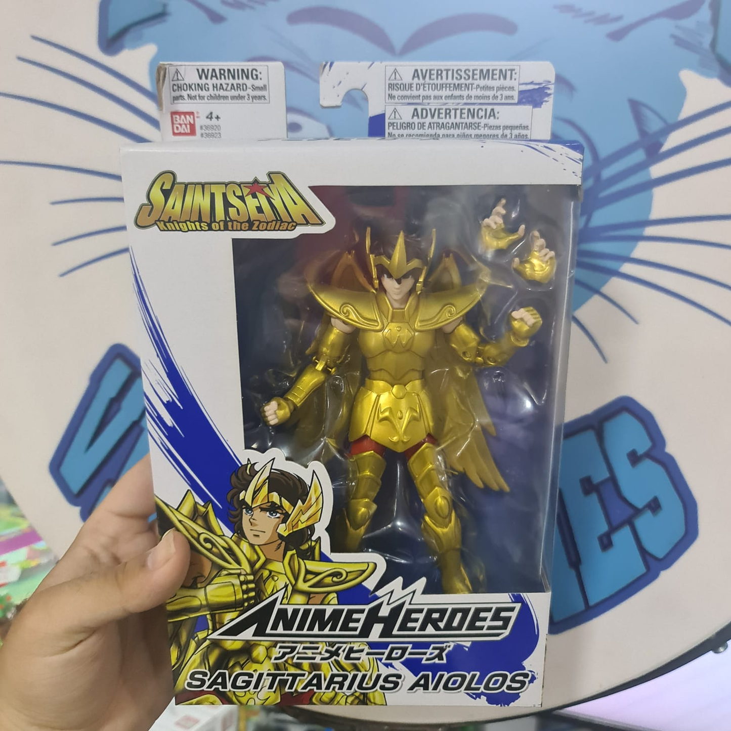 Anime heroes Bandai Sagitarius Aiolos