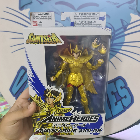 Anime heroes Bandai Sagitarius Aiolos