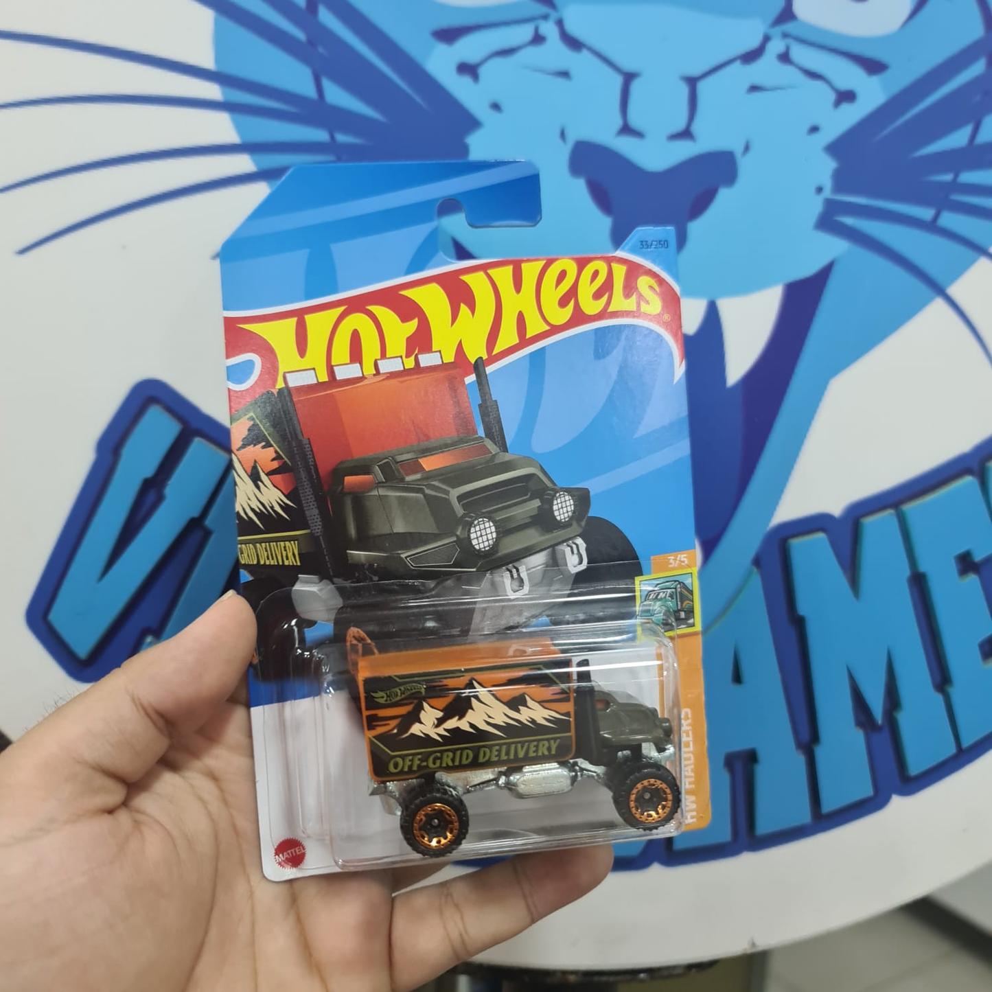 Hotwheels Off grid delivery