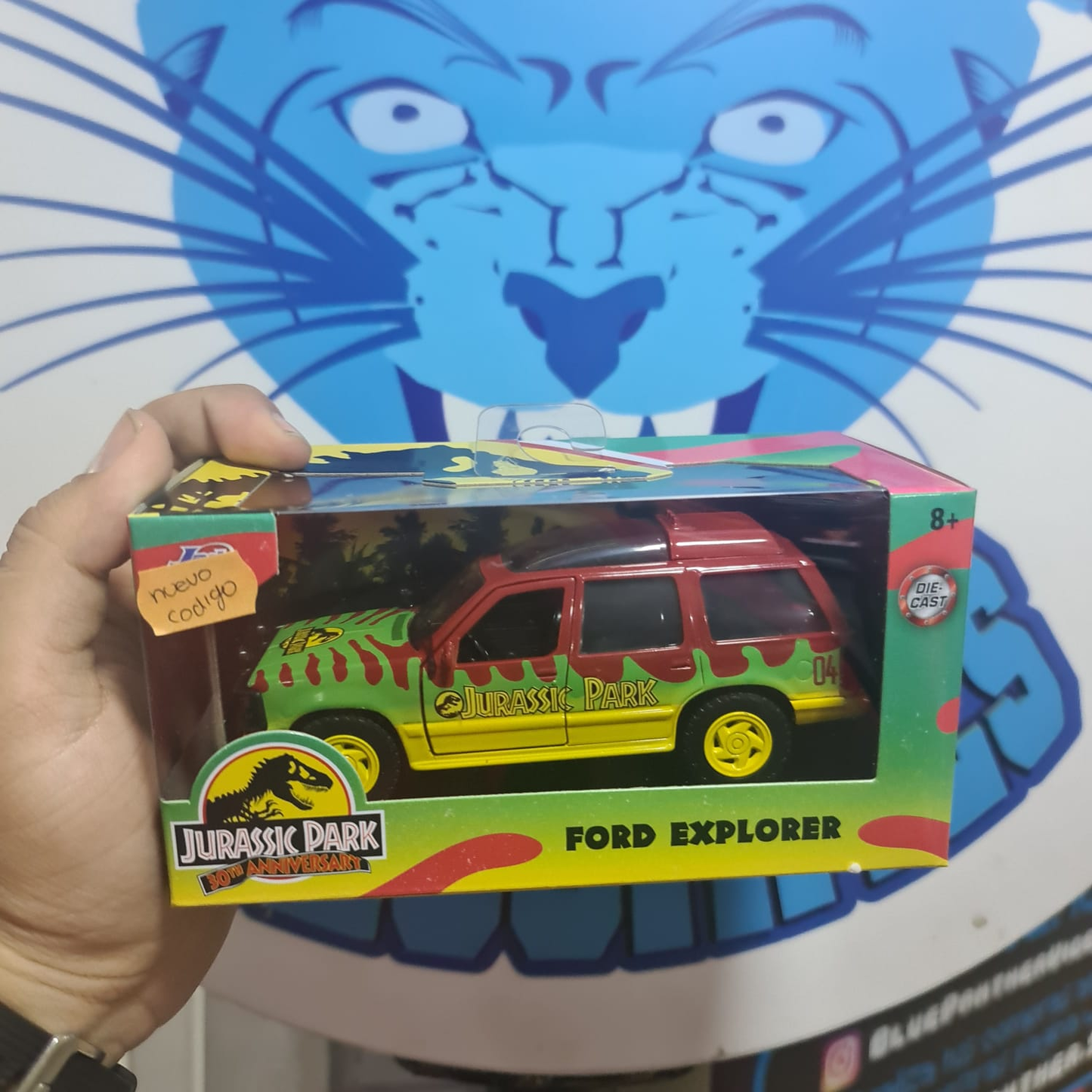 1-32 Ford Explorer Jurassic park Jada toys