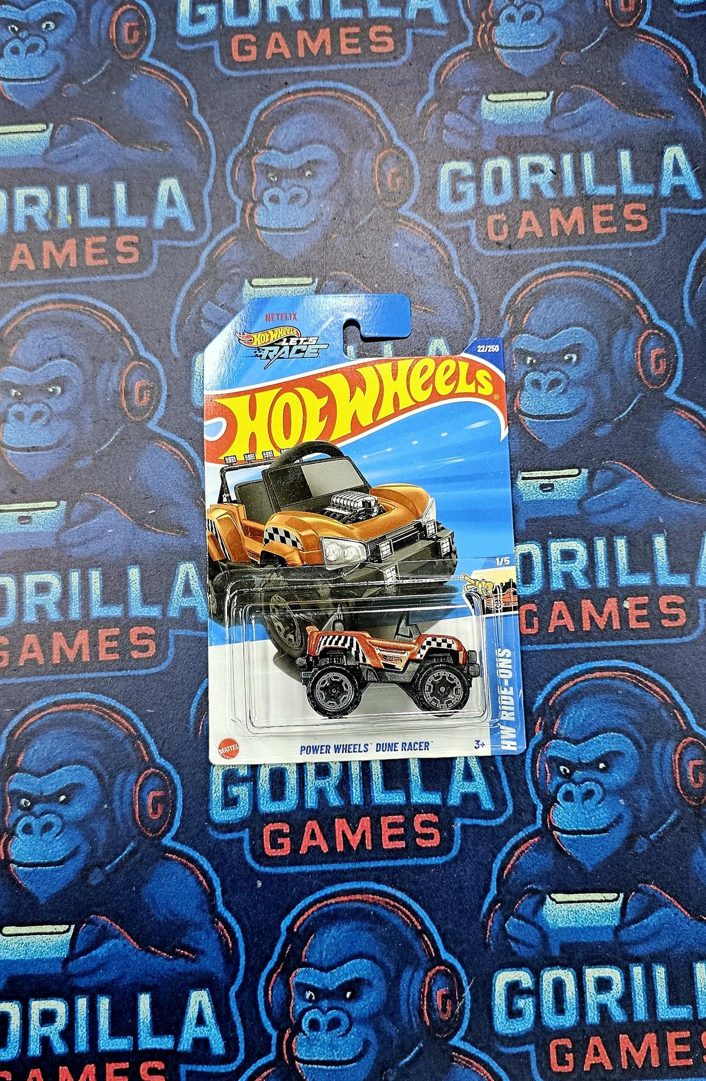 Hotwheels lets  race - power wheels dune racer