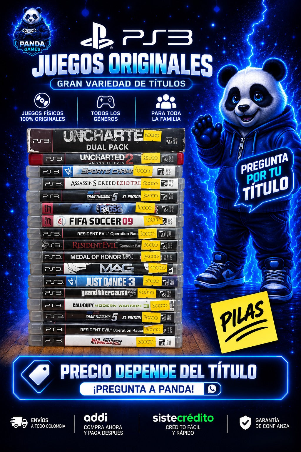 Juegos Originales Play Station 3