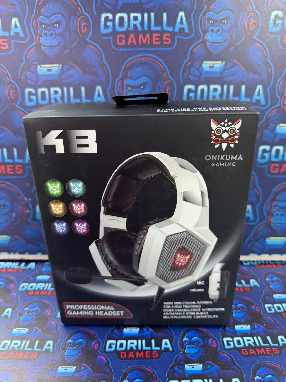 Diademas k8 para consola