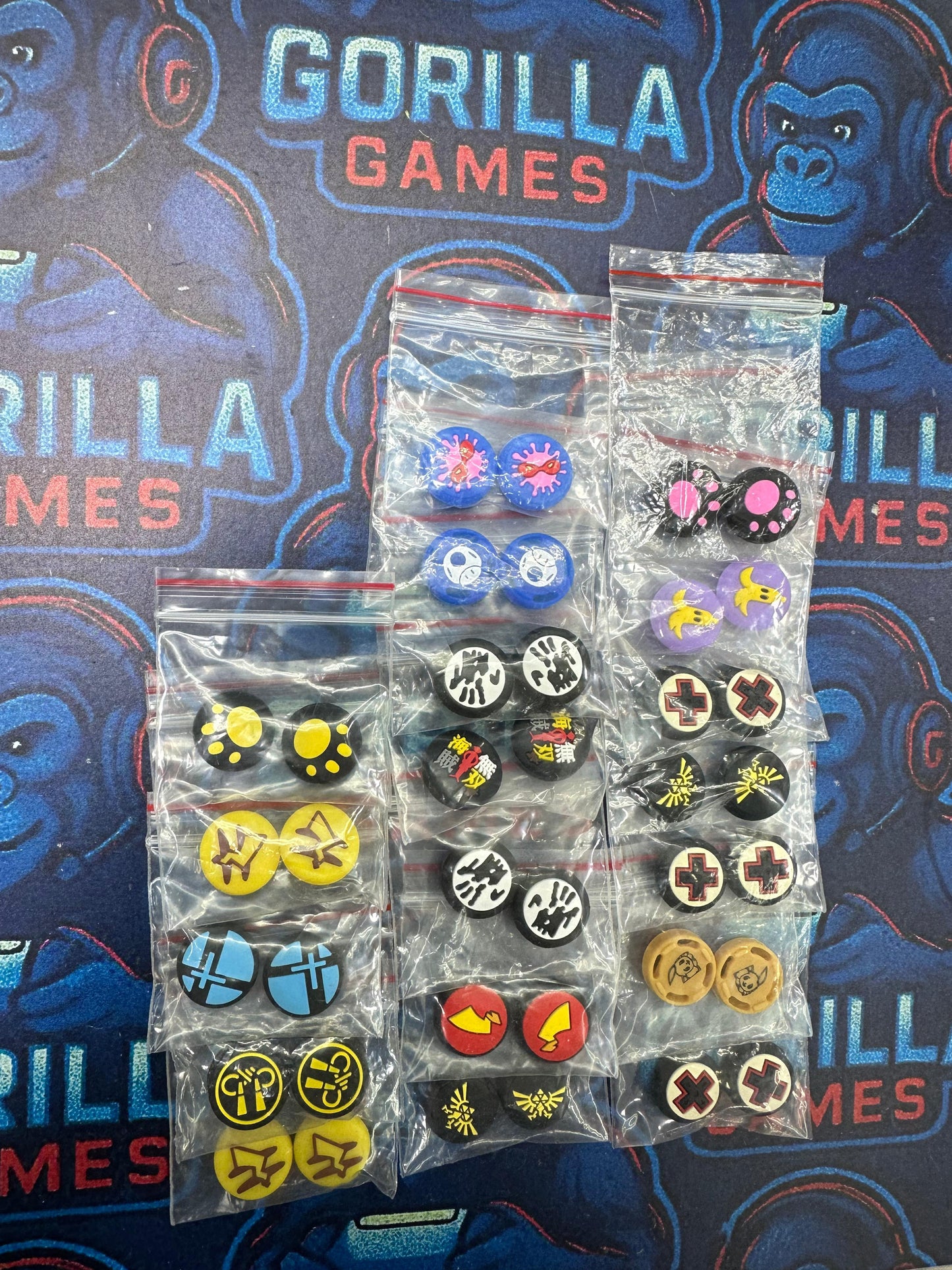 Gomas para joystick control switch