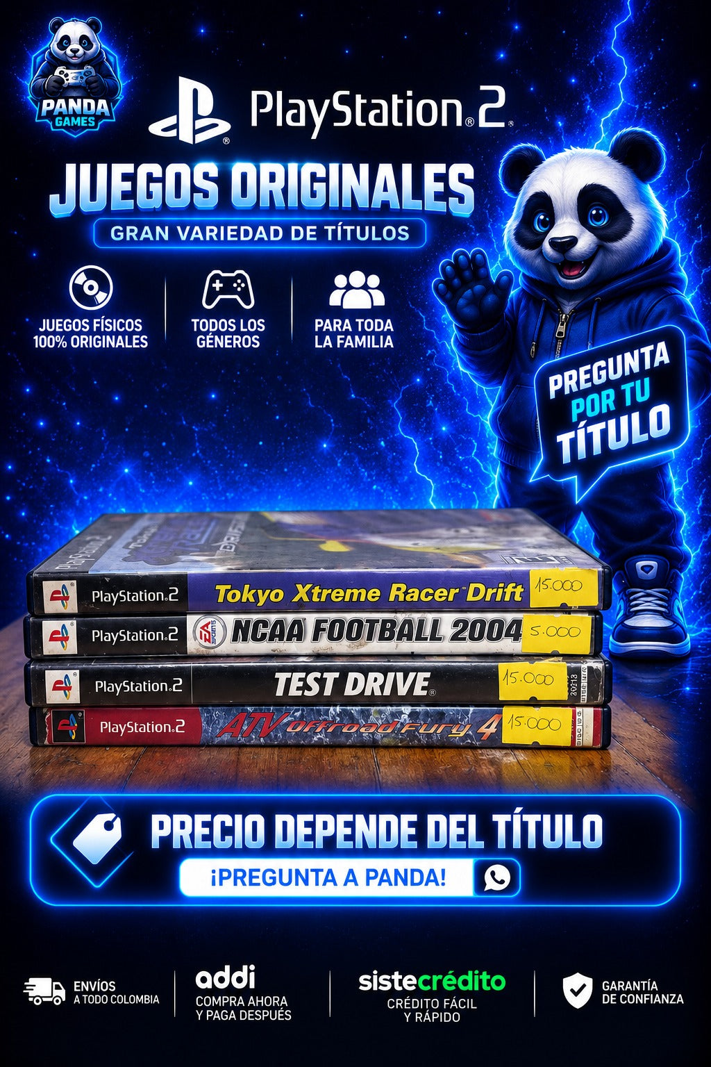 Juegos originales Play Station 2 -