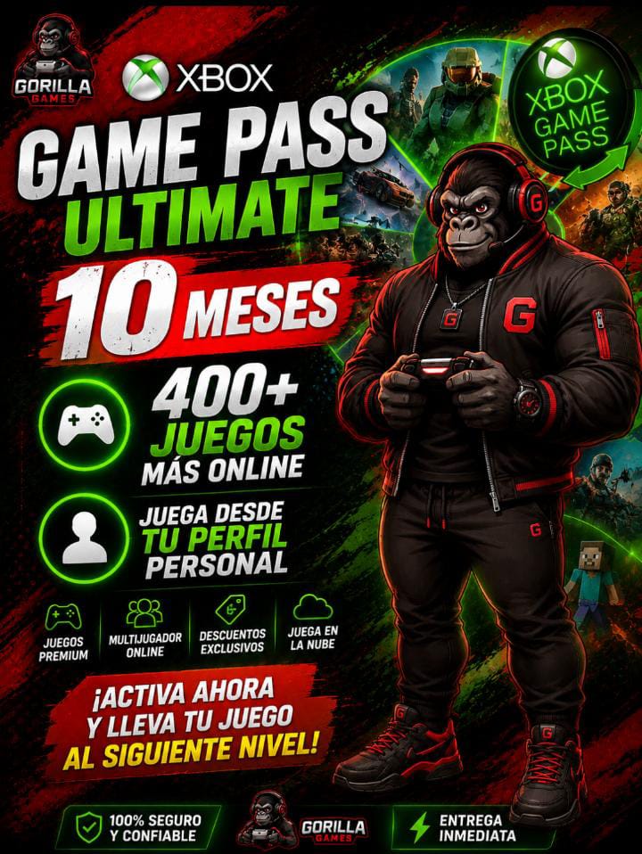 GG Games Pass 10 meses Últimate