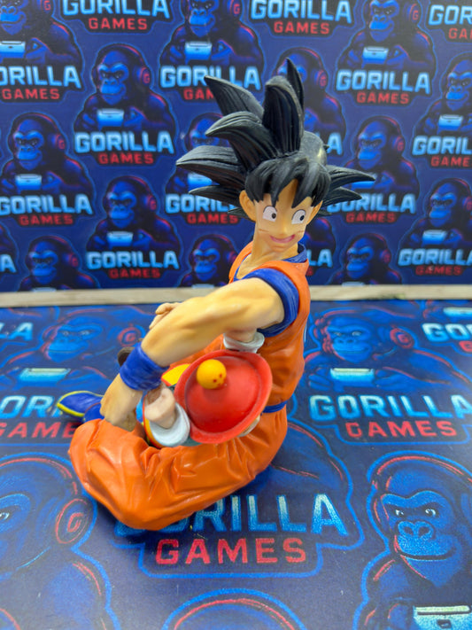 Goku con gohan