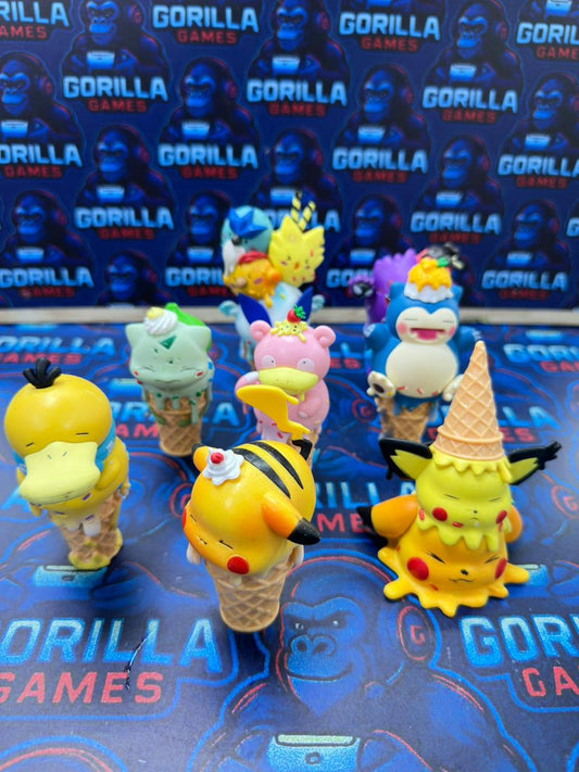 Figuras pokemon helado c/u