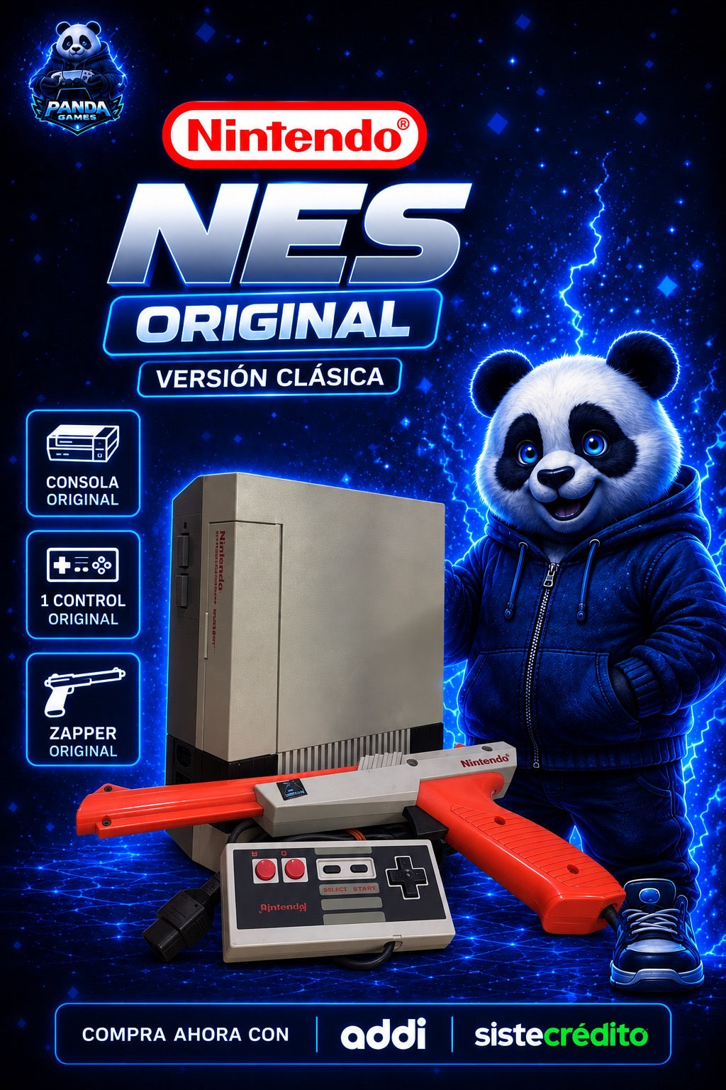 NES CLASICA ORIGINAL 🐼💣